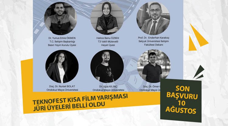 Canik'te TEKNOFEST Kısa Film Yarışması Jürisi belirlendi