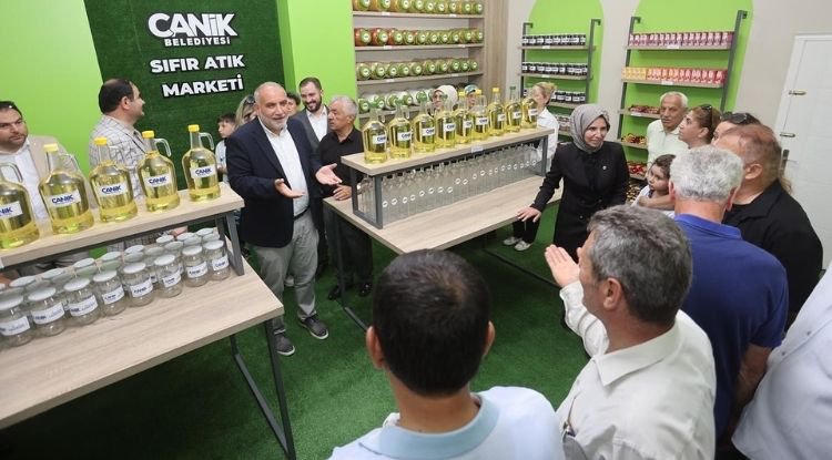 Canik'te 5 Ton Atık Geri Dönüşüme Kazandırıldı
