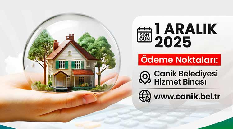 Canik'te Vergi Ödemeleri Başladı