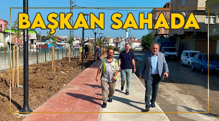 Canik’te yeni sosyal donatı alanları göz dolduruyor