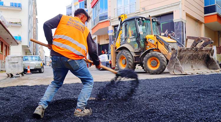 Canik'te yollar artık daha güvenli ve daha konforlu