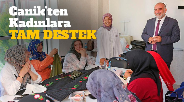 Canik’ten kadınlara tam destek