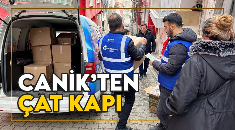 Canik'ten Ramazan dayanışması