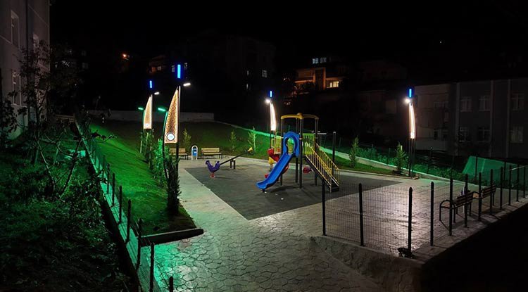 Canik yeni parklarla modernleşiyor