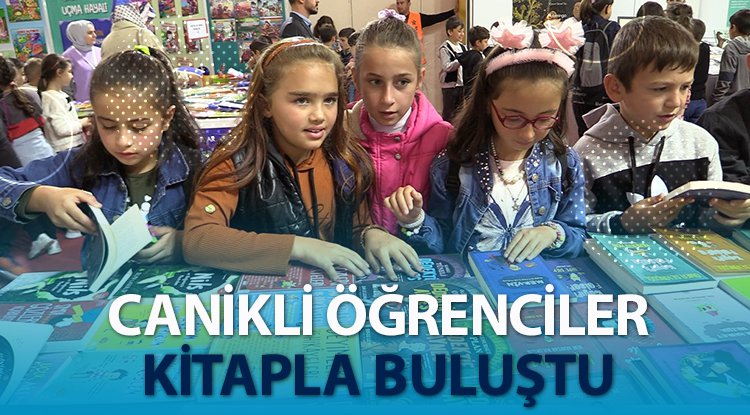 Canikli binlerce öğrenci kitaplarla buluştu