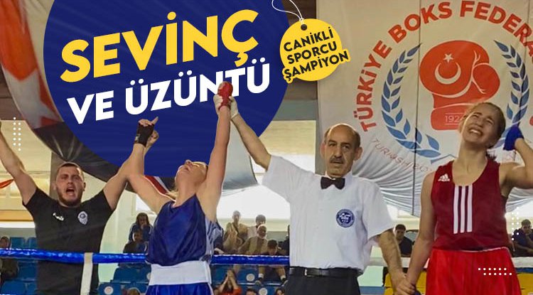 Canikli Boksör Türkiye Şampiyonu