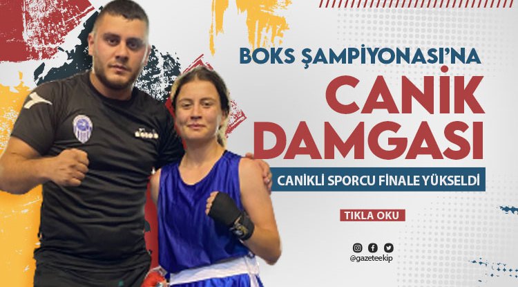 Canikli sporcu finale yükseldi
