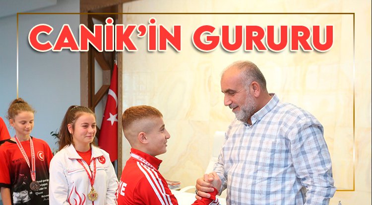 Canikli sporcu Türkiye şampiyonu