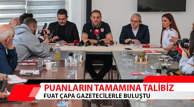 Çapa: Puanların tamamına talibiz