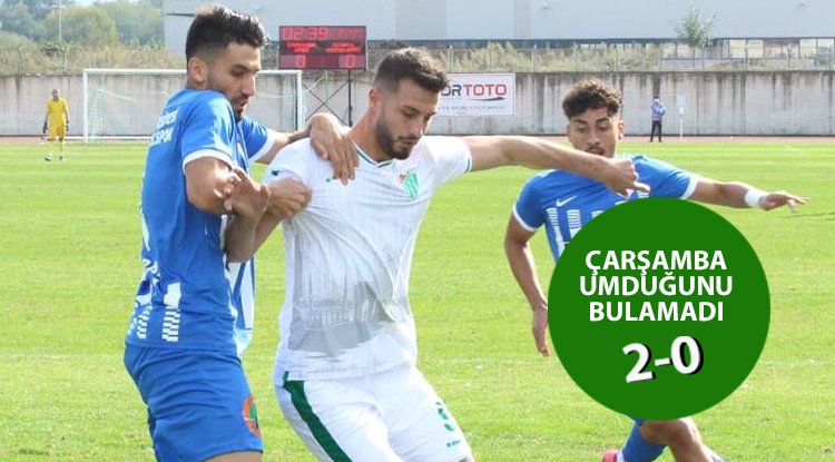 Çarşambaspor yine kayıp