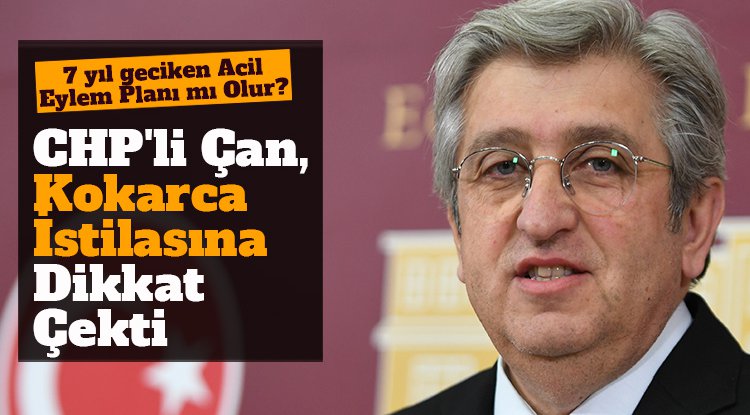CHP'li Çan, kokarca istilasına dikkat çekti