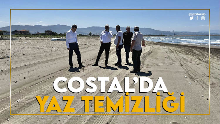 Costal'da sahil temizliği