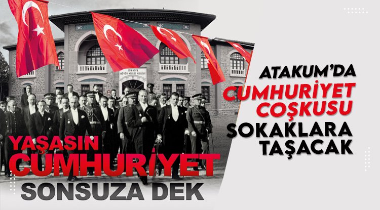 Cumhuriyet coşkusu Atakum sokaklarına taşacak
