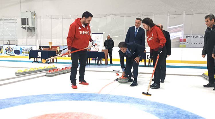Curling Federasyon Kupası başladı