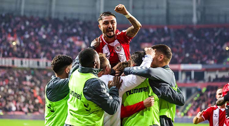 Derbinin galibi Samsunspor