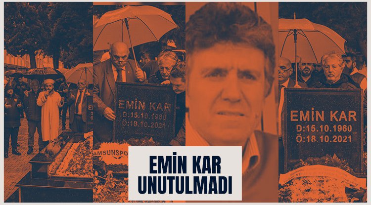 Efsane Kaptan Emin Kar unutulmadı