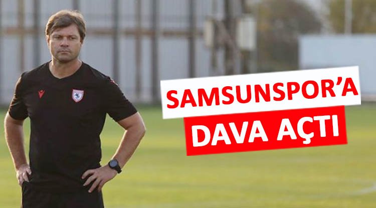 Ertuğrul Sağlam'dan Samsunspor'a dava