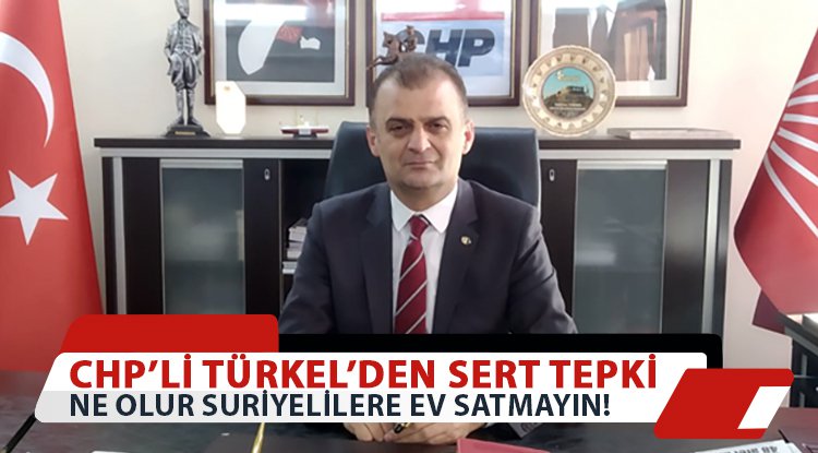 Fatih Türkel: Suriyelilere evinizi satmayın
