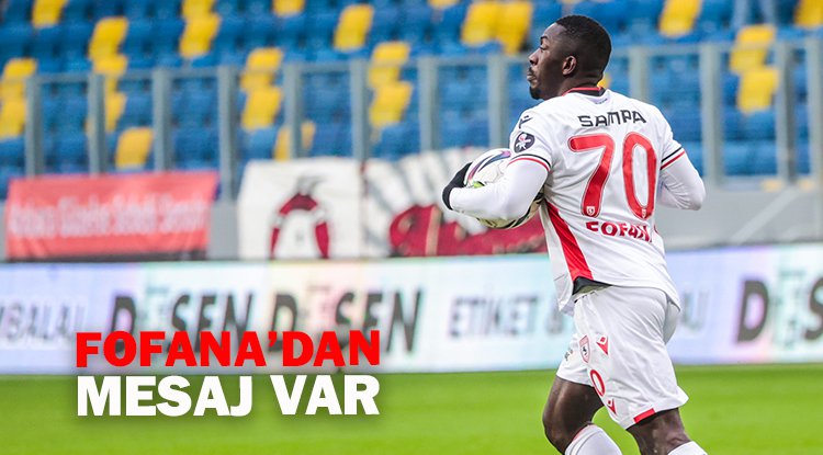 Fofana'dan taraftara çağrı