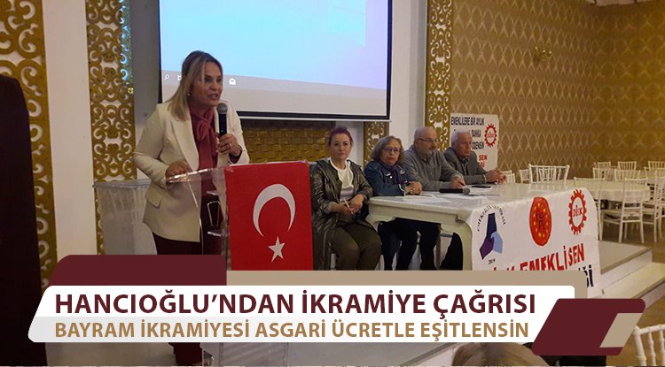 Hancıoğlu’ndan iktidara ‘emekliye bayram ikramiyesi’ çağrısı
