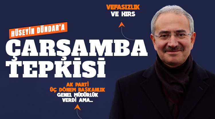 Hüseyin Dündar'a Çarşambalı tepkisi: Vefasızlık yapma