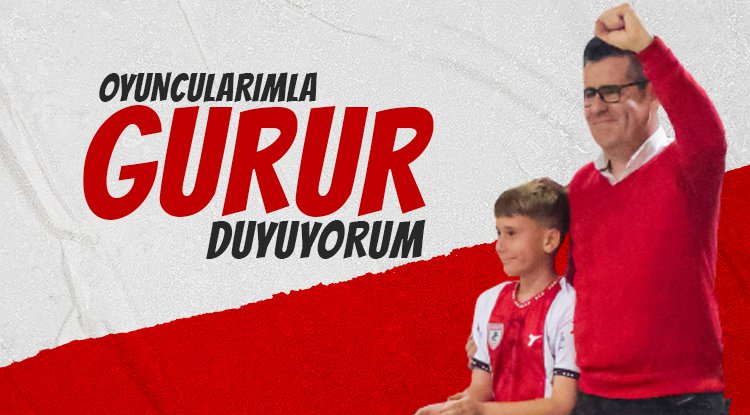 Hüseyin Eroğlu: Oyuncularımla gurur duyuyorum
