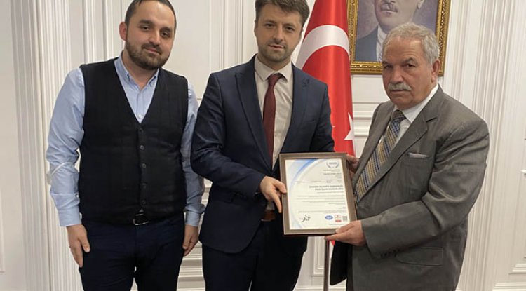 İlkadım Belediyesi 'ISO' Sertifikası aldı