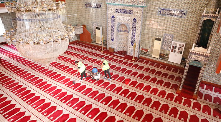 İlkadım’da Camiler Ramazan'a Hazırlanıyor