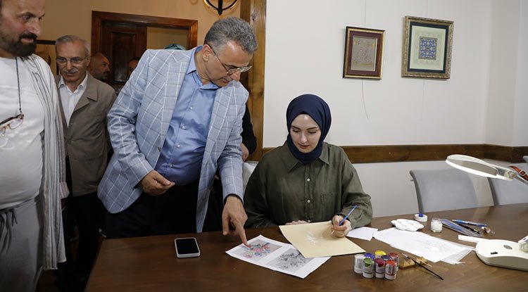 İlkadım’da Geleneksel Sanatlar Yaşatılıyor