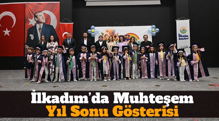 İlkadım'da muhteşem yıl sonu gösterisi