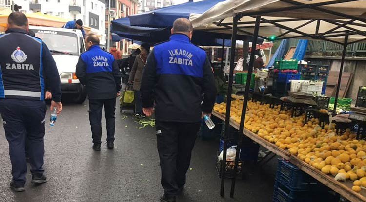 İlkadım'da Pazarlar Kontrol Altında