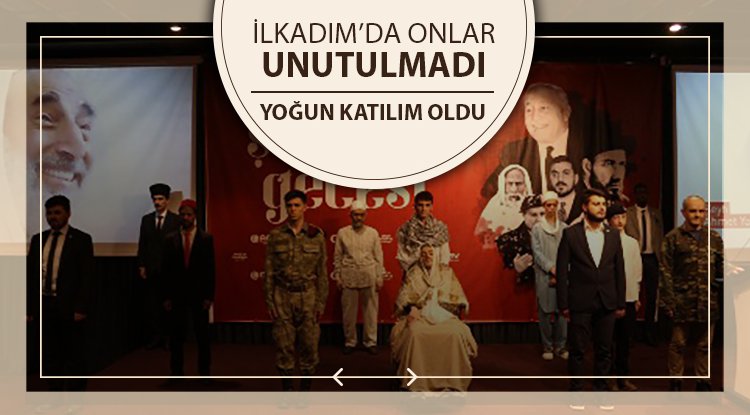 İlkadım'da şehitler için anma gecesi