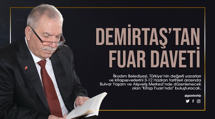 İlkadım'dan dev Kitap Fuarı