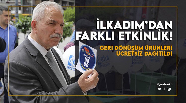 İlkadım'dan farklı çevre etkinliği