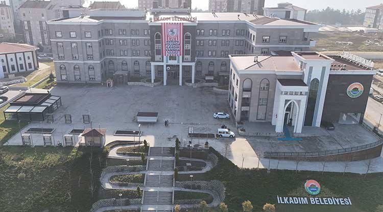İlkadım’dan Samsunspor’a Bayraklı Destek