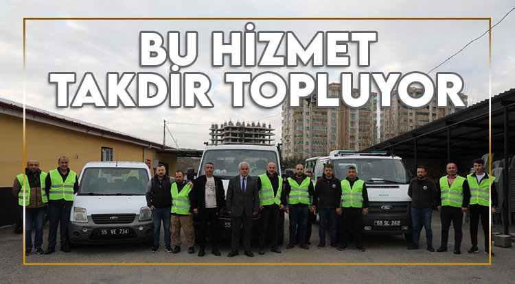 İlkadım'ın cenaze hizmetleri takdir topluyor