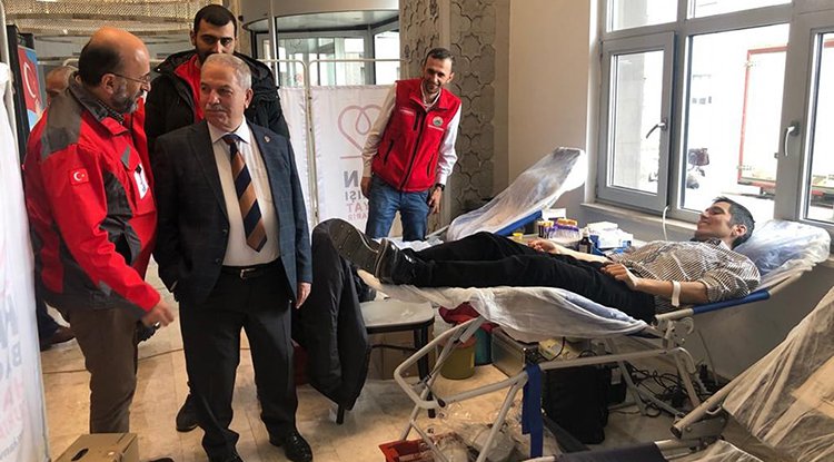 İlkadım personelinden anlamlı bağış