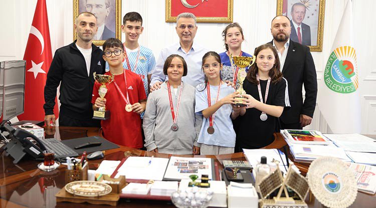 İlkadımlı sporcular başarılarını perçinledi