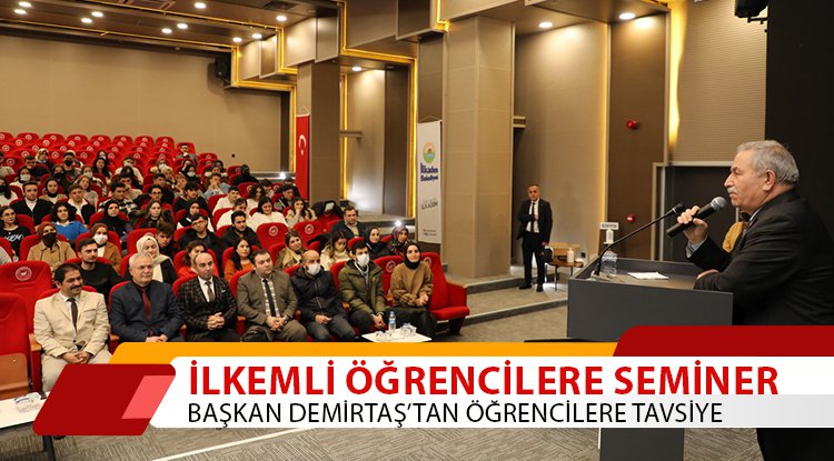 İLKEMLİ öğrencilere 'sınav kaygısı' semineri
