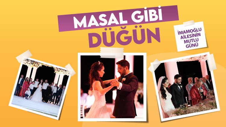 İmamoğulları Ailesinin Mutlu Günü: Seda ve Engin mutluluğa yelken açtı