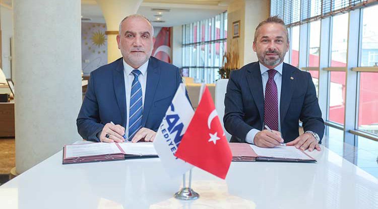 İmzalar Atıldı: Canik'te 20 Bin Haneye Fiber Altyapı