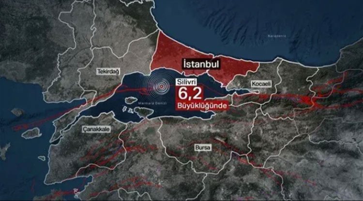 İstanbul'da 6.2'lik deprem korkuttu