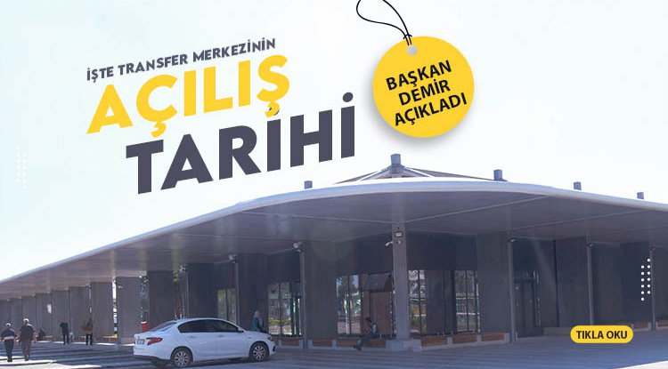 İşte Samsun'da Toplu Ulaşım Transfer Merkezi'nin açılış zamanı