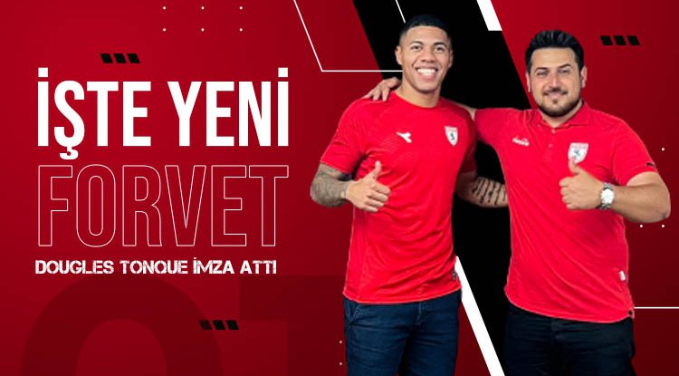 İşte Samsunspor'un yeni golcüsü: Dougles Tanque