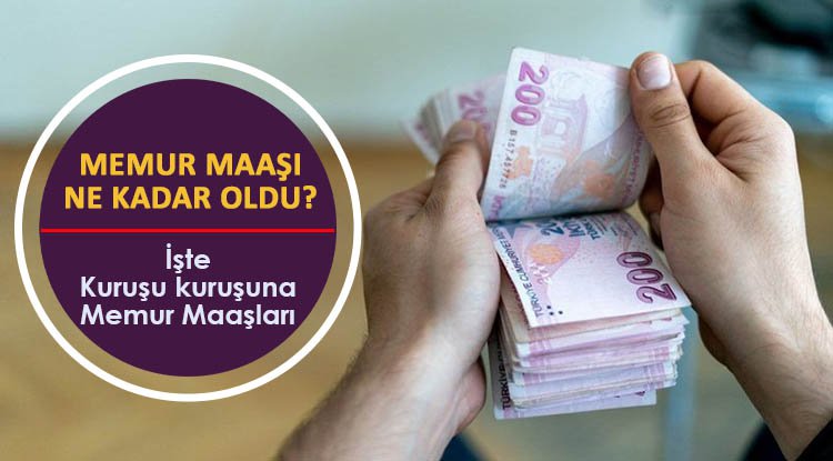 İşte yeni memur maaşları
