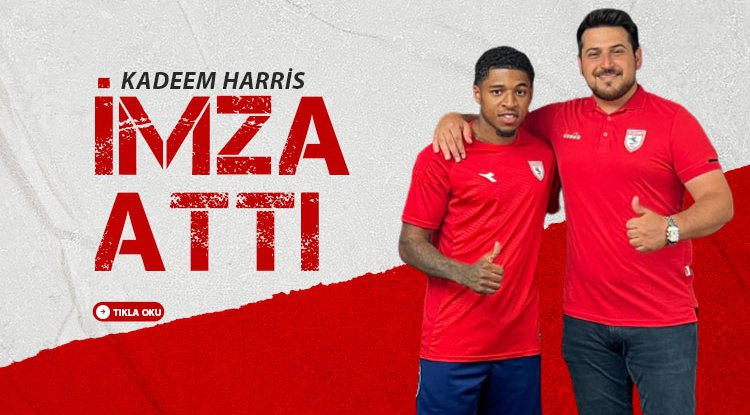 Kadeem Harris resmen Samsunspor'da