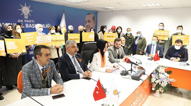 Kadına karşı şiddet için toplandılar