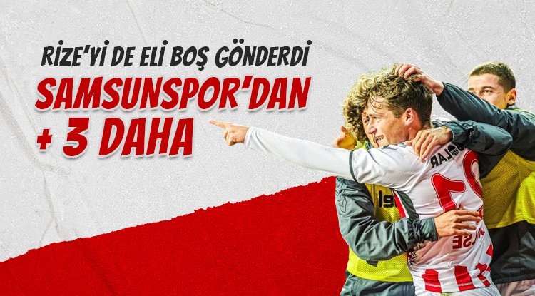 Karadeniz derbisinin kralı Samsunspor