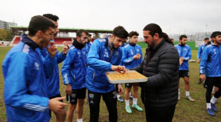 Karasamsunspor'a tatlı dopingi