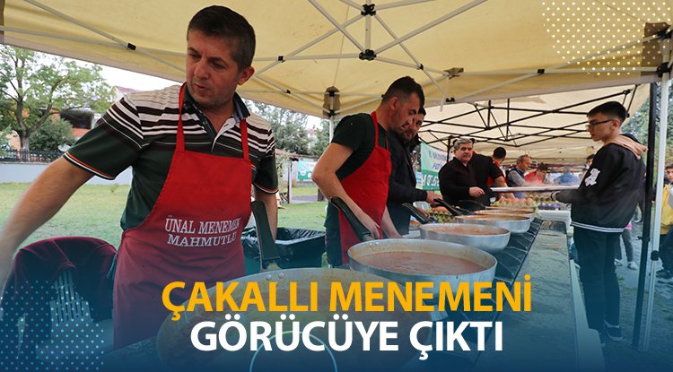 Kavak'ta 'Çakallı Menemeni' festivalde görücüye çıktı